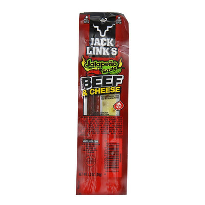 Jack Links Jalapeno Sizzle Beef & Cheese, carne secca con formaggio piccante da 25g (2146466136161)