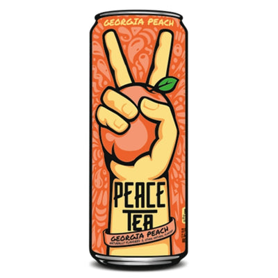 Peace Tea Georgia Peach, tè freddo alla pesca da 695 ml (2083122348129)