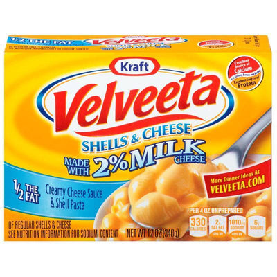 Velveeta Shells and Cheese, preparato per maccaroni al formaggio da 340g (2083129327713)