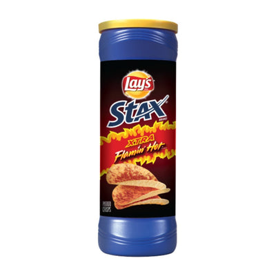 Lay's Stax Xtra Flamin' Hot, patatine super piccanti da 155.9g (2036355039329)