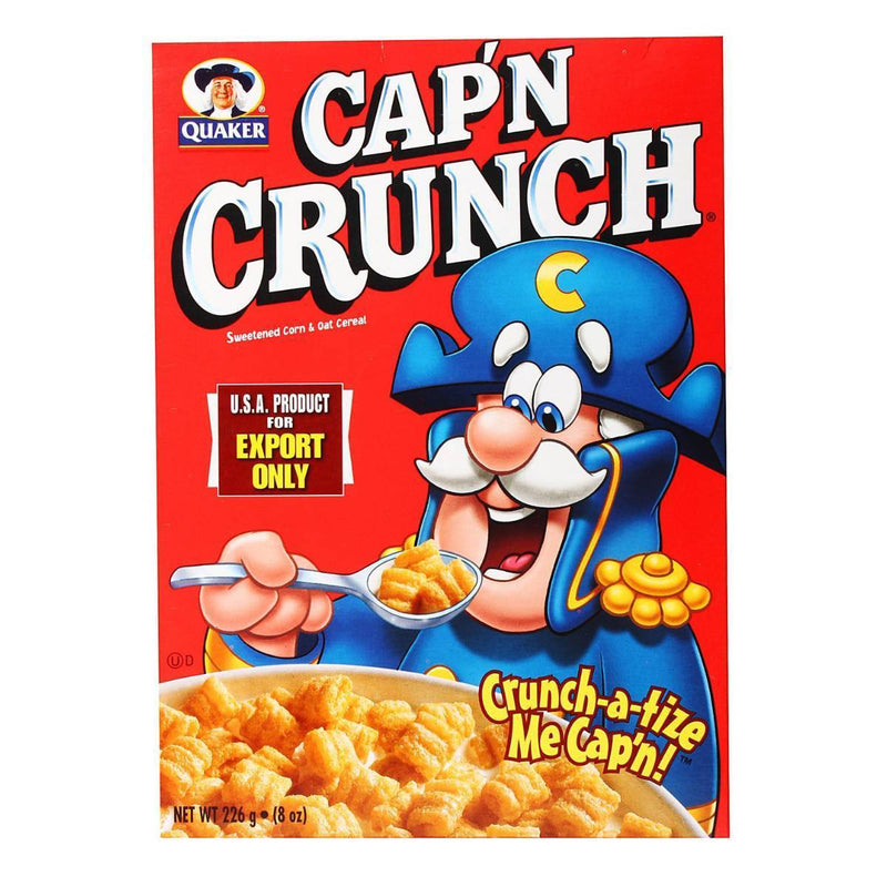 Cap’n crunch original, confezione di cereali al mais e avena da 398g (3824694231137)