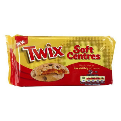 Twix Soft Centres Biscuit, confezione di biscotti dal cuore morbido twix da 144g (3827253837921)