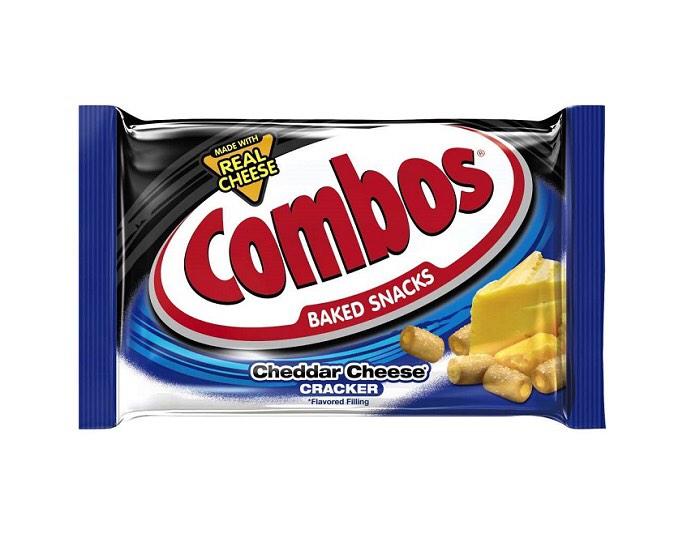 Combos Cheddar Cheese Cracker, cracker al cheddar da 48g