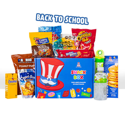 Back to School Box, caja de 12 snacks para la vuelta al cole