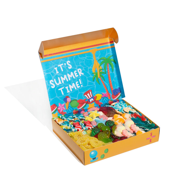 Candy box Summer Edition, box of gummy candies to compose with your favorite flavors