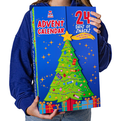 Advent Calendar 2023, box of +24 sweet and savory surprise snacks