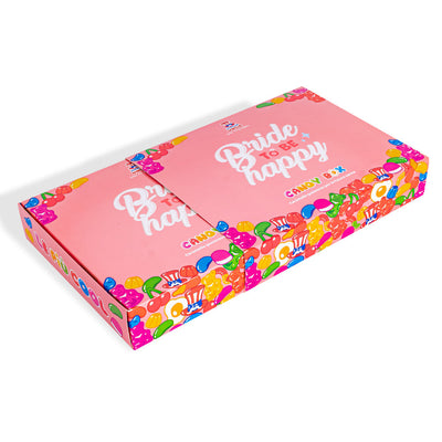 Candy box "Bride to be Happy", caja de gomitas a componer con los favoritos de la novia