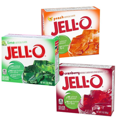 3 jell-o