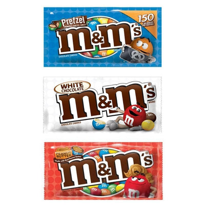 3 m&m's