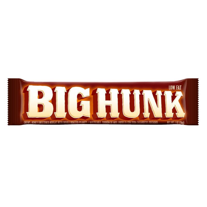 Big Hunk, barretta al cioccolato, miele e arachidi da 60g (1954241642593)