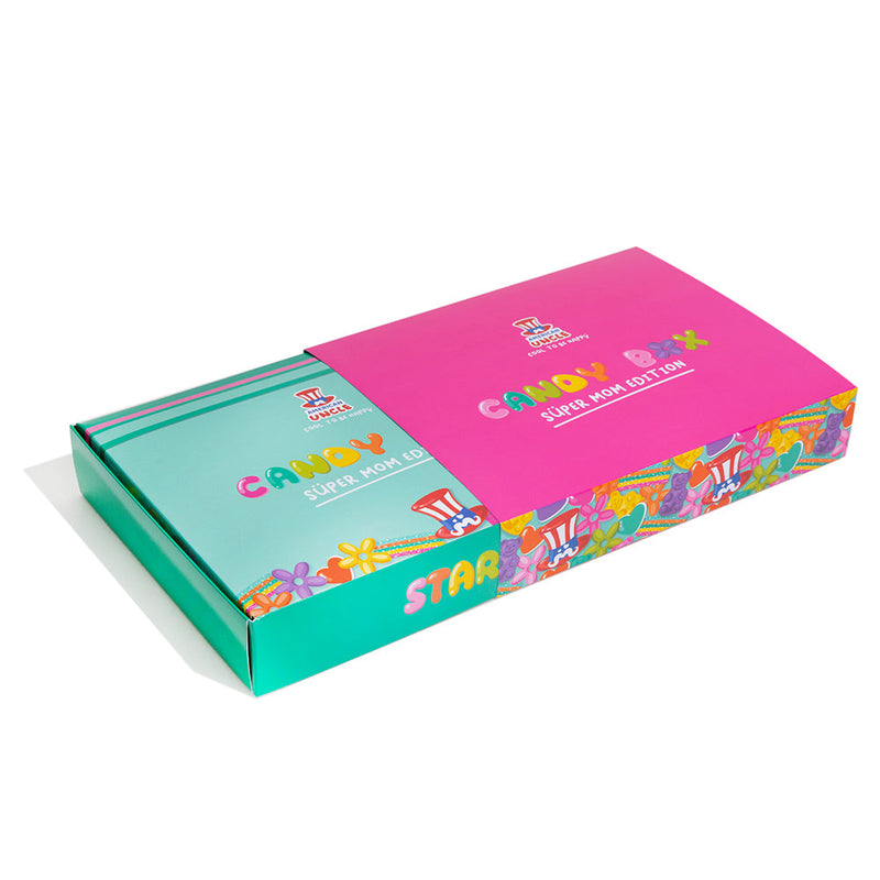 Caja de Dulces - Edición Super Mamá 1kg sorpresa + Caja de Snacks - Edición Super Mamá