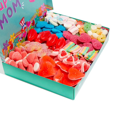 Candy Box - Edición Super Mamá 1kg sorpresa + Caja Regalo Mamá