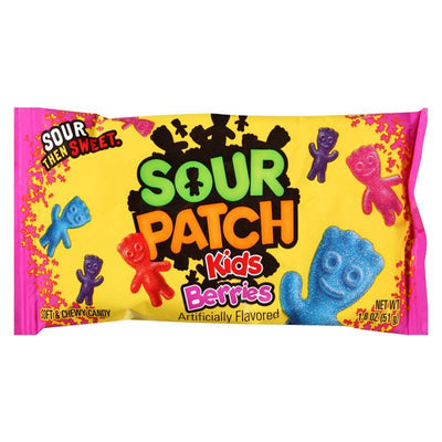 Sour Patch Kids Berries, caramelle gommose ai frutti di bosco da 51g (1954208809057)