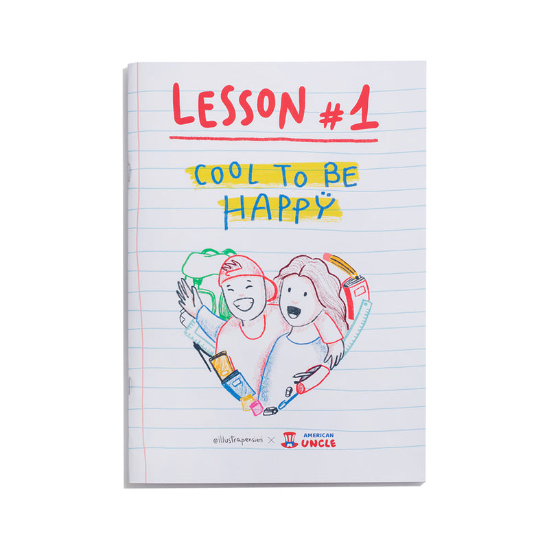 Cuaderno rayado A4 Cool to be Happy