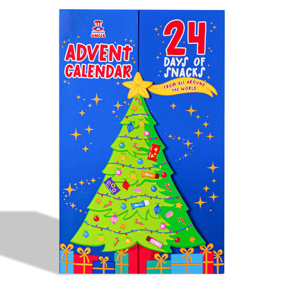 Advent Calendar 2023, box of +24 sweet and savory surprise snacks