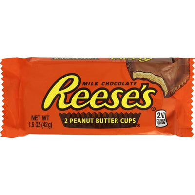 Reese's 2 Peanut Butter Cups, cioccolatini al burro d'arachidi da 51g (1954210054241)