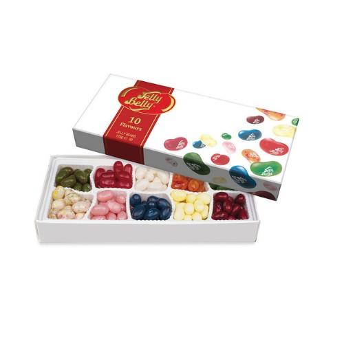 Jelly Belly 10 Flavours Confezione Regalo, caramelle alla frutta nel formato maxi (1954238890081)