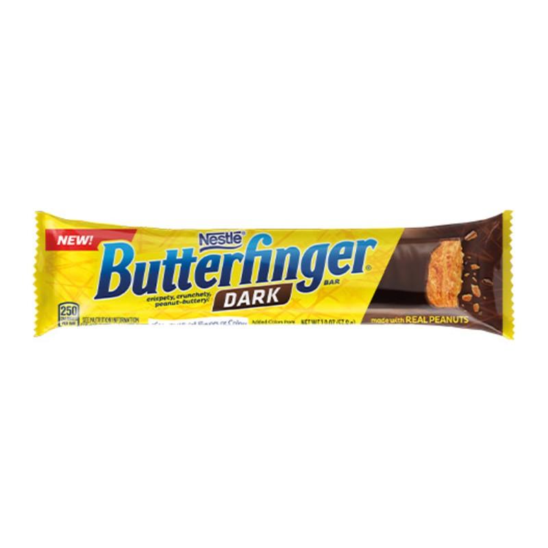 Nestlé Butterfinger Dark, barretta alle arachidi e cioccolato fondente da 54g (1954211659873)