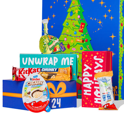 Advent Calendar 2023, box of +24 sweet and savory surprise snacks