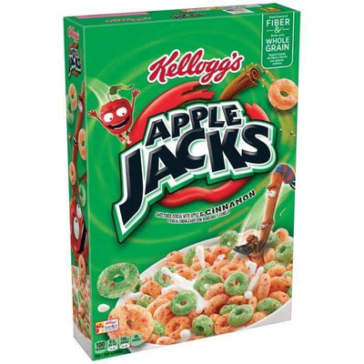 Kellogg's Apple Jacks, cereali a mela e cannella da 345g (1977191563361)