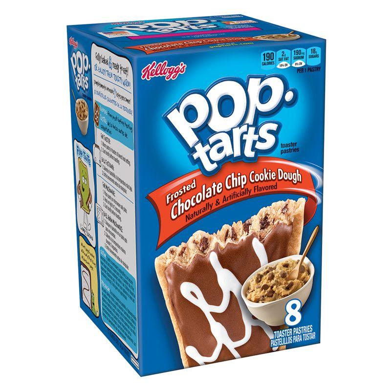 Pop Tarts Frosted Chocolate Chip Cookie Dough, biscotti ripieni al cioccolato da 400g (1977192022113)