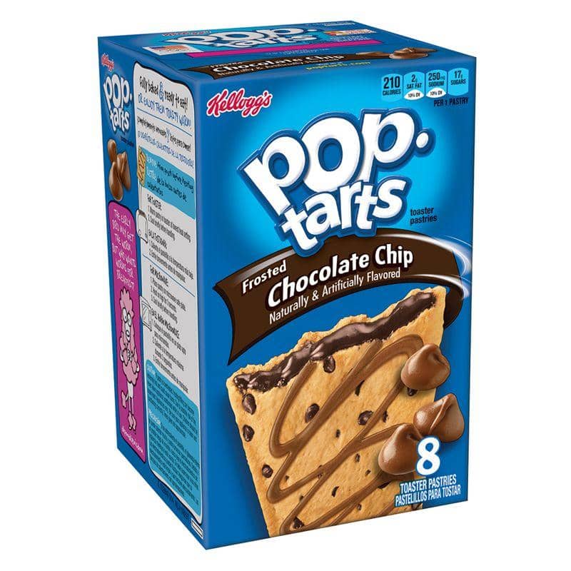 Pop Tarts Frosted Chocolate Chip, biscotti ripieni al cioccolato da 416g (1977191792737)