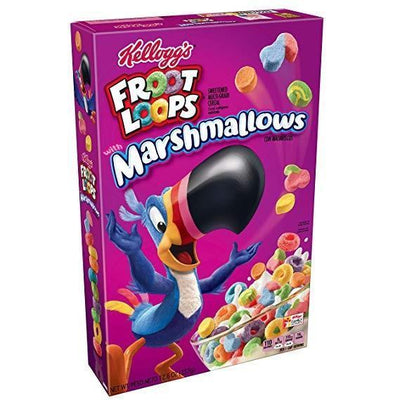 Kellogg's Froot Loops Marshmallows, cereali alla frutta e marshmallow da 297g (1977191628897)