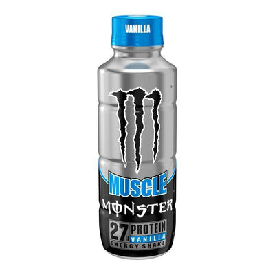 Monster Muscle Vanilla Energy Shake, bevanda energetica alla vaniglia da 444 ml (2029343768673)