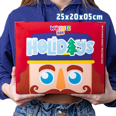 3x Wunnie box “Happy Holidays”, 3 cajas de gomitas para componer con tus sabores favoritos