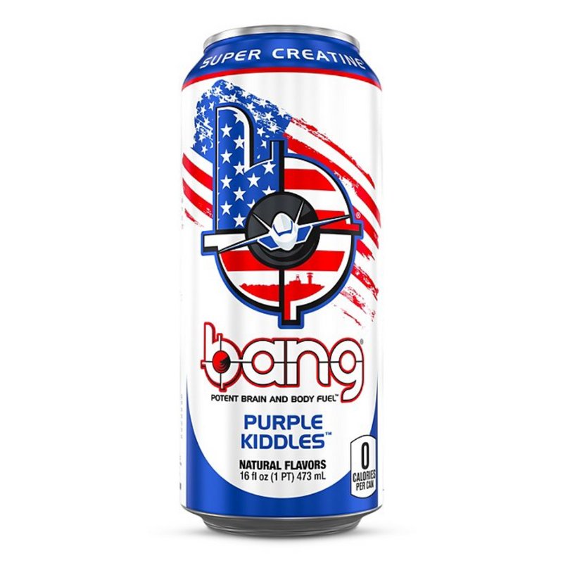 Bang Purple Kiddles, bebida energética de frutas 473ml