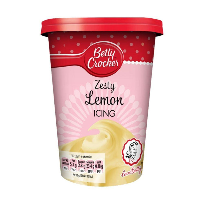 Betty Crocker Zesty Lemon Icing