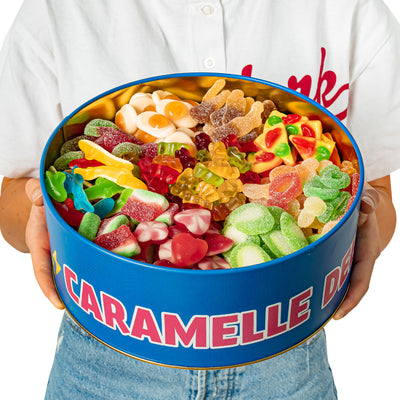 Candy Bucket "Open if you need a refill", 3kg tin of gummy candies to compose with your favorite flavors