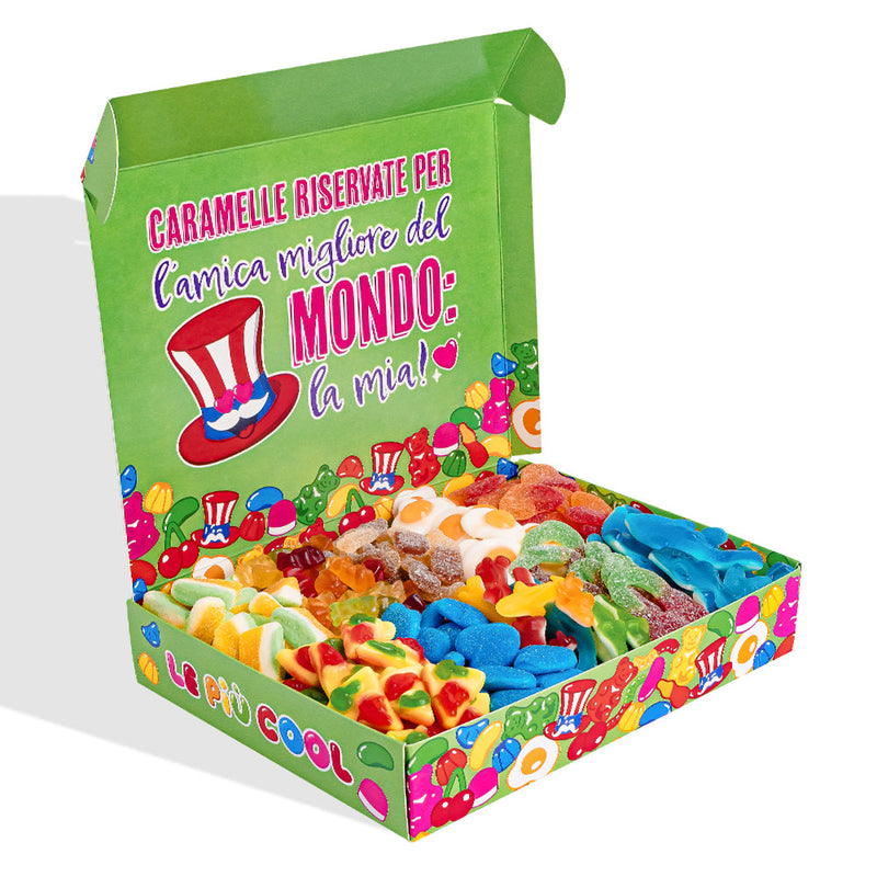 Candy box “Best Friends Forever”, a box of gummy candies to compose with your best friend&