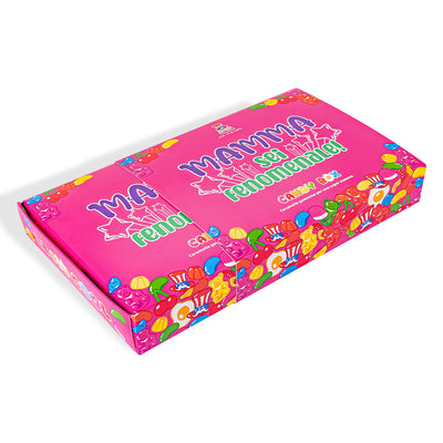 Candy box 'Mom you are phenomenal', box of gummy candies to compose with mom's favorites