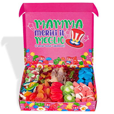 Candy box 'Mamá estás fenomenal', caja de gominolas para componer con los favoritos de mamá