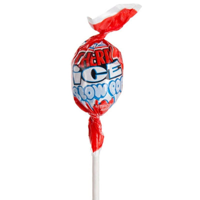 Charms Cherry Ice Blow Pop, lecca lecca al gusto di gelato alla ciliegia da 18g