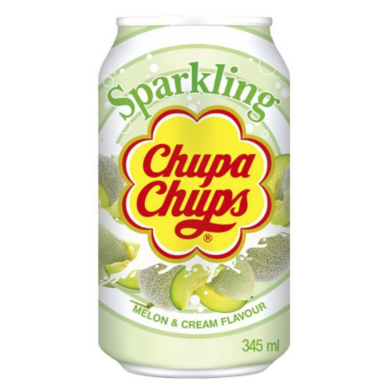 Chupa Chups Melon & Cream Flavor, bevanda al gusto di melone da 345ml