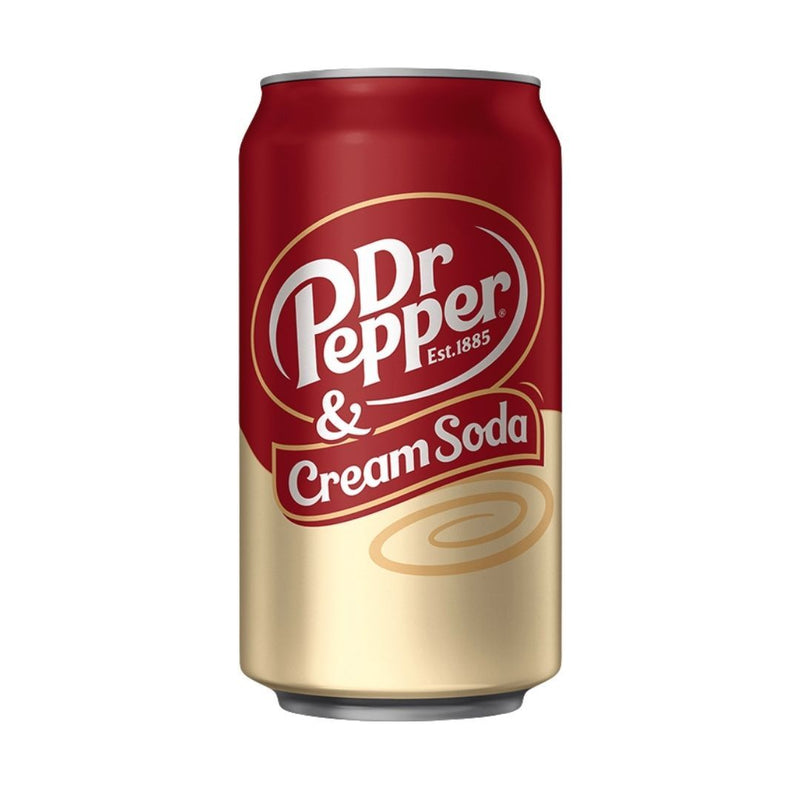 Dr Pepper & Cream Soda 355ml