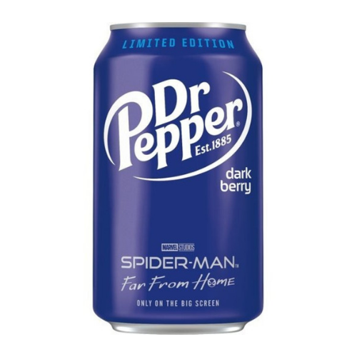Dr Pepper Dark Berry, bevanda alla frutta aromatizzata alle more da 355ml (3887291596897)
