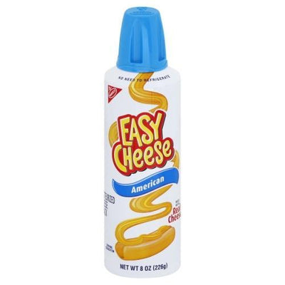 Easy American Cheese, condimento spray al formaggio americano da 226g (4113332568161)