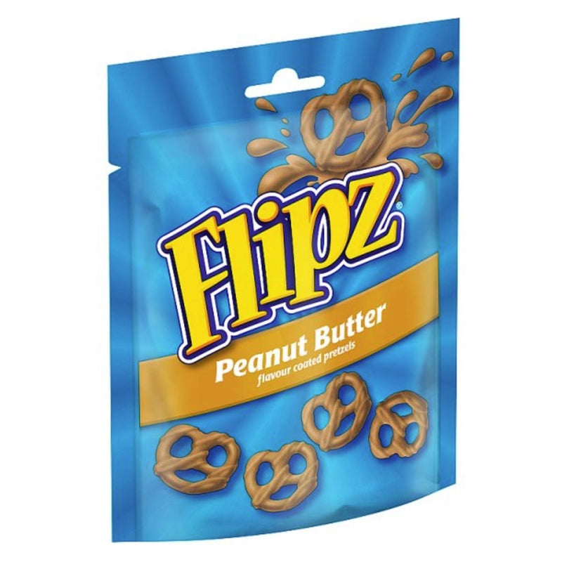 Flipz Peanut Butter Flavour Coated Pretzel