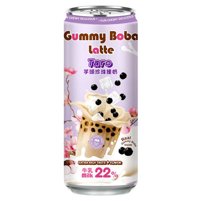 Gummy Boba Latte Taro 470ml