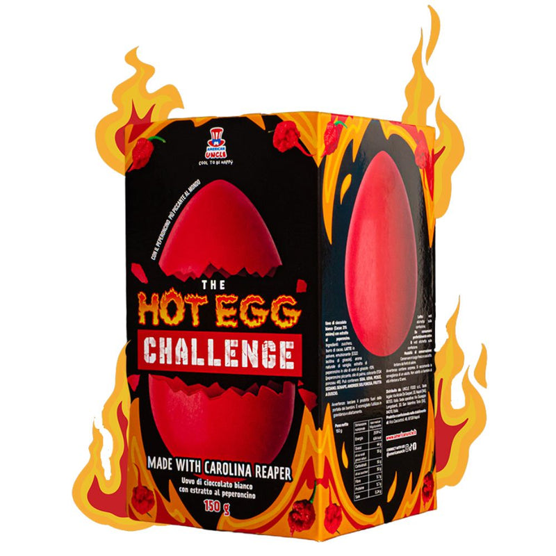 Confezione da 150g di uovo piccante al Carolina Reaper
