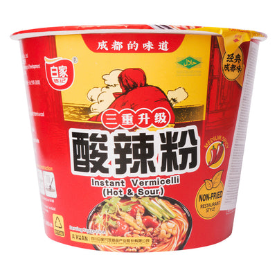 Confezione da 105g di vermicelli A'kuan Instant Vermicelli Hot&Sour