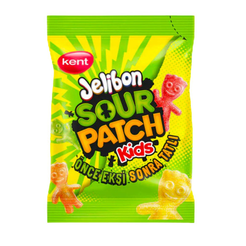 Jelibon Sour Patch Kids, caramelos de frutas ácidas 160g