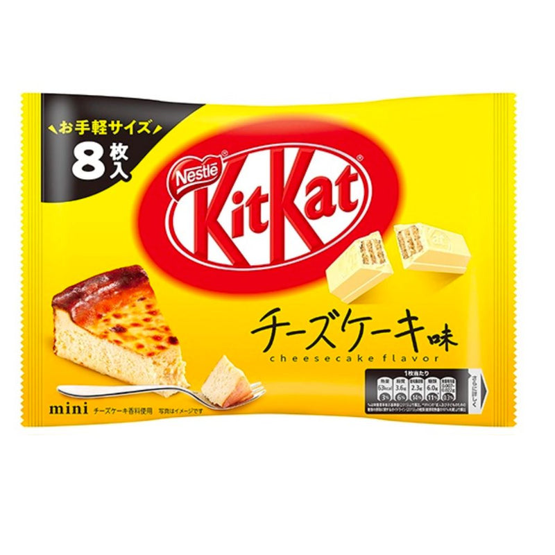 Confezione da 93g di Kit Kat Mini Cheese Cake Flavor