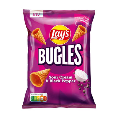 Lay's Bugles Sour Cream & Black Pepper 95g