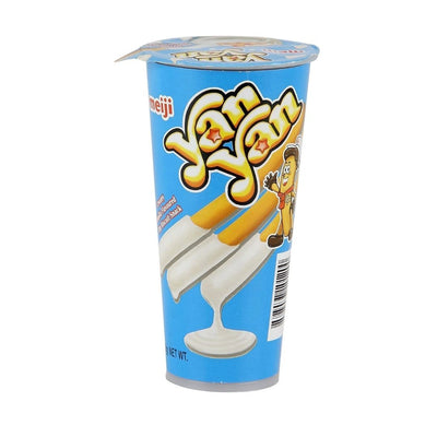 Meiji Vanilla Yan Yan, bastoncini ricoperti di crema alla vaniglia da 50g