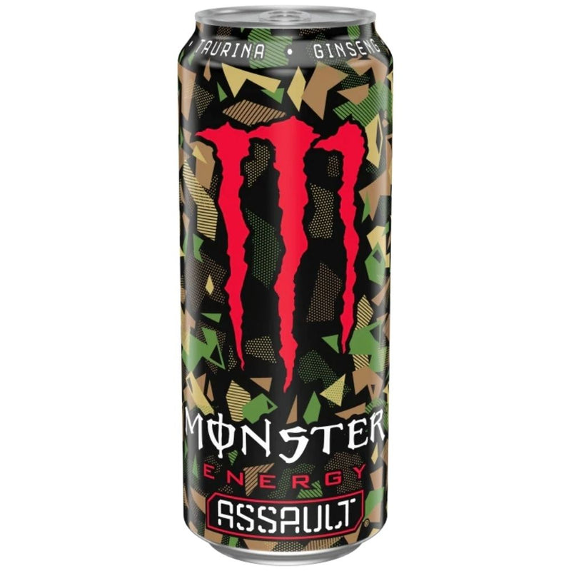 Monster Assault Ginseng Drink 500ml | DAMAGED