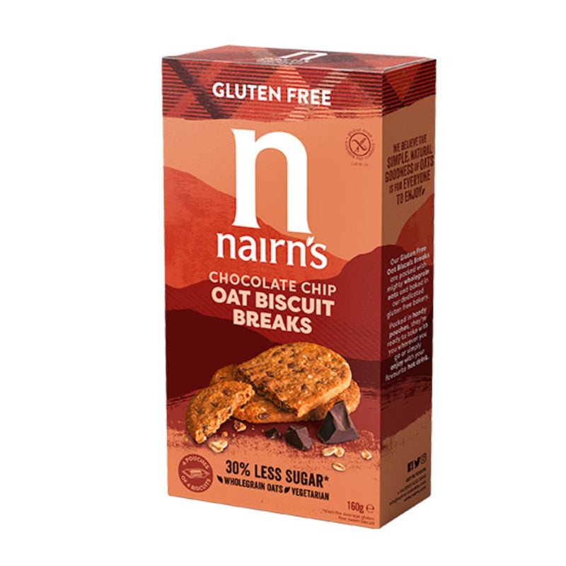 Galletas de avena con chispas de chocolate de Nairn&